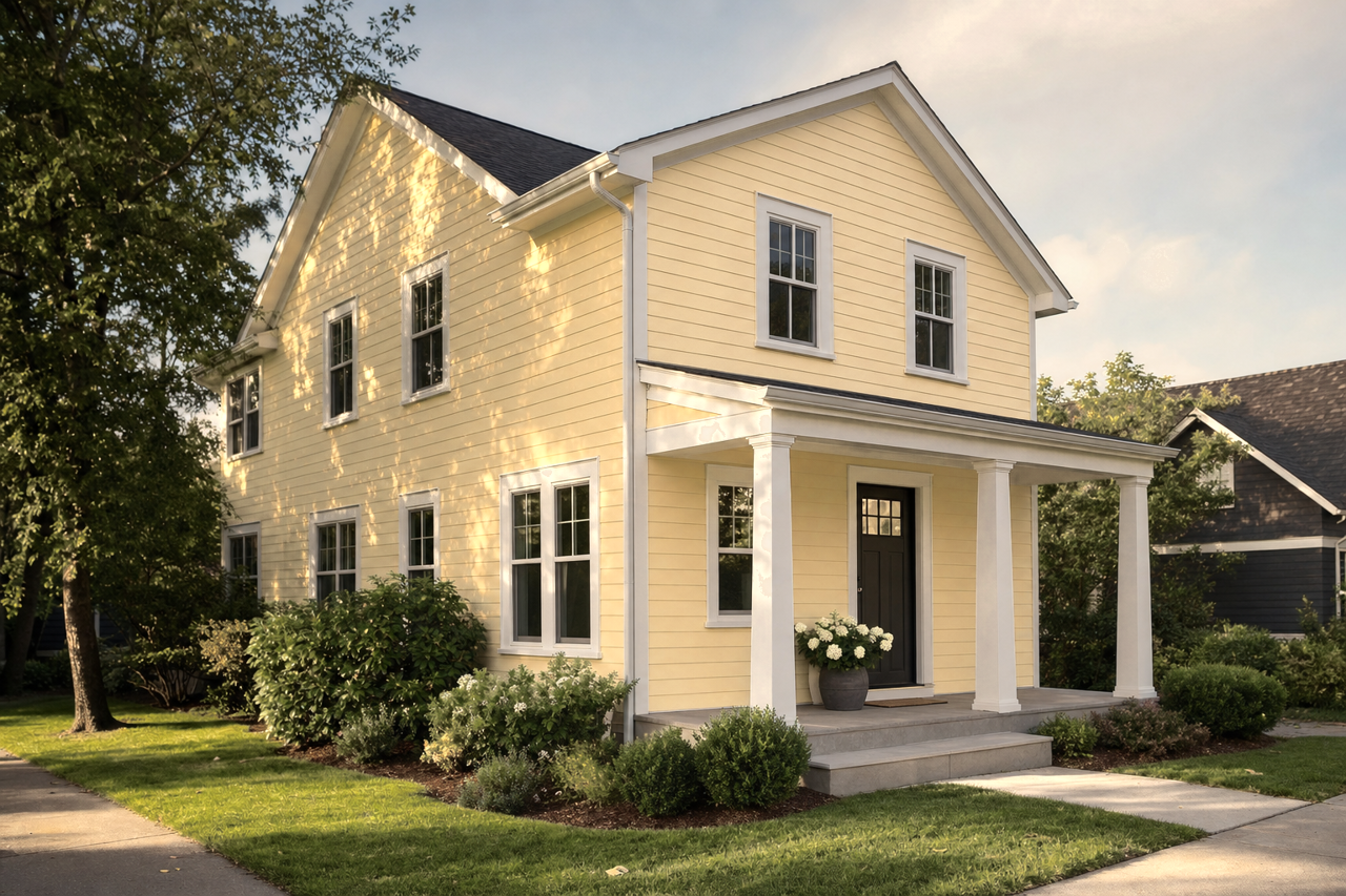 Waterbury by Benjamin Moore on exterior
