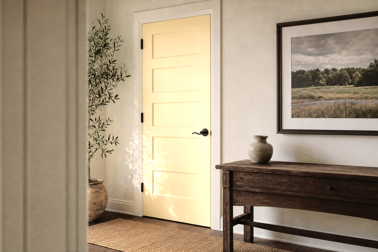 Standish by Benjamin Moore on interior-doors