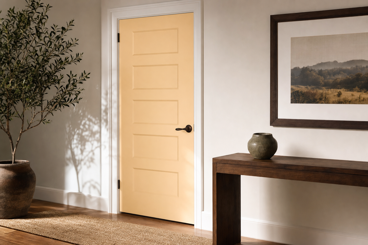 Montgomery by Benjamin Moore on interior-doors