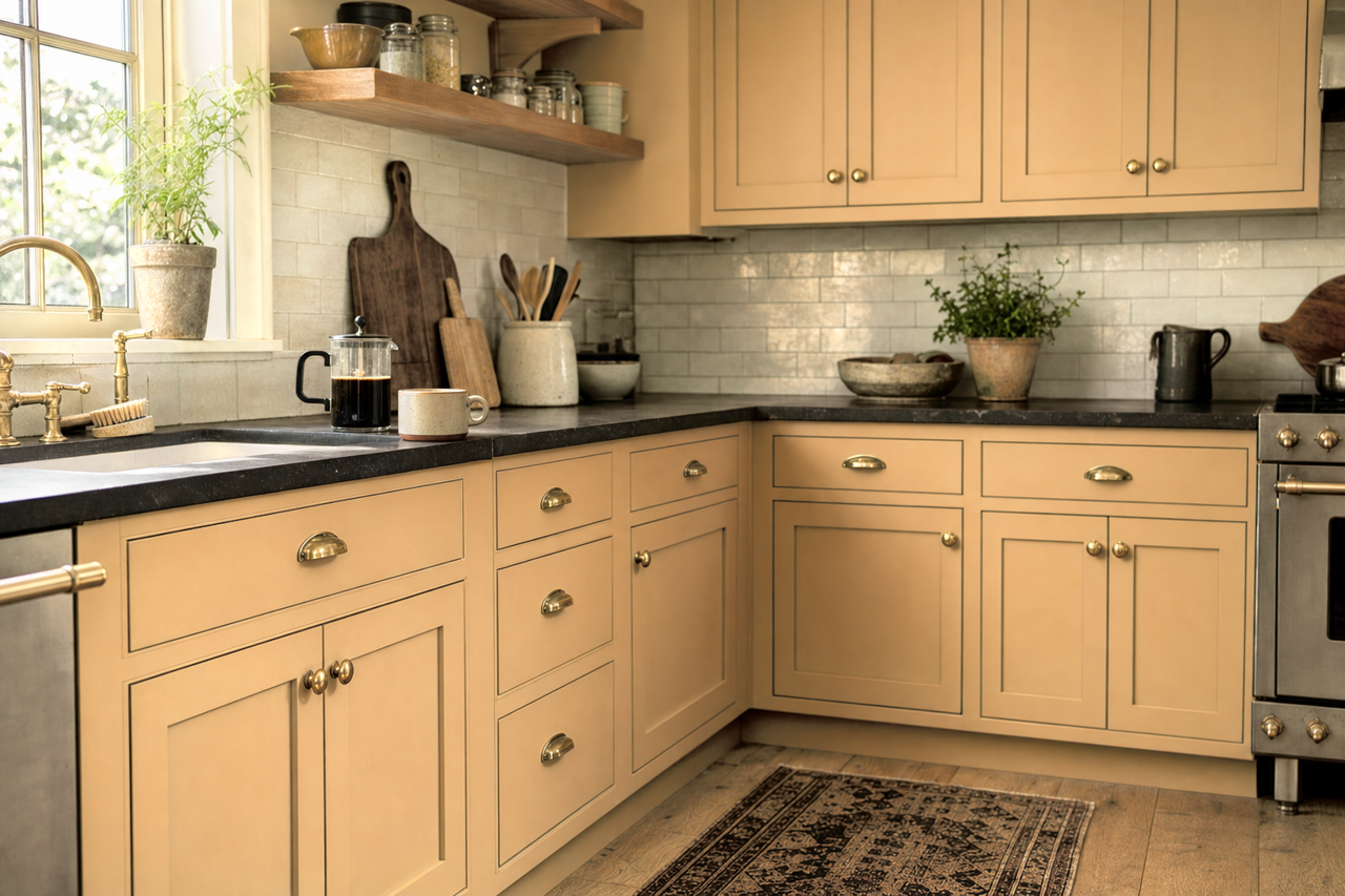 Wilmington by Benjamin Moore on cabinets