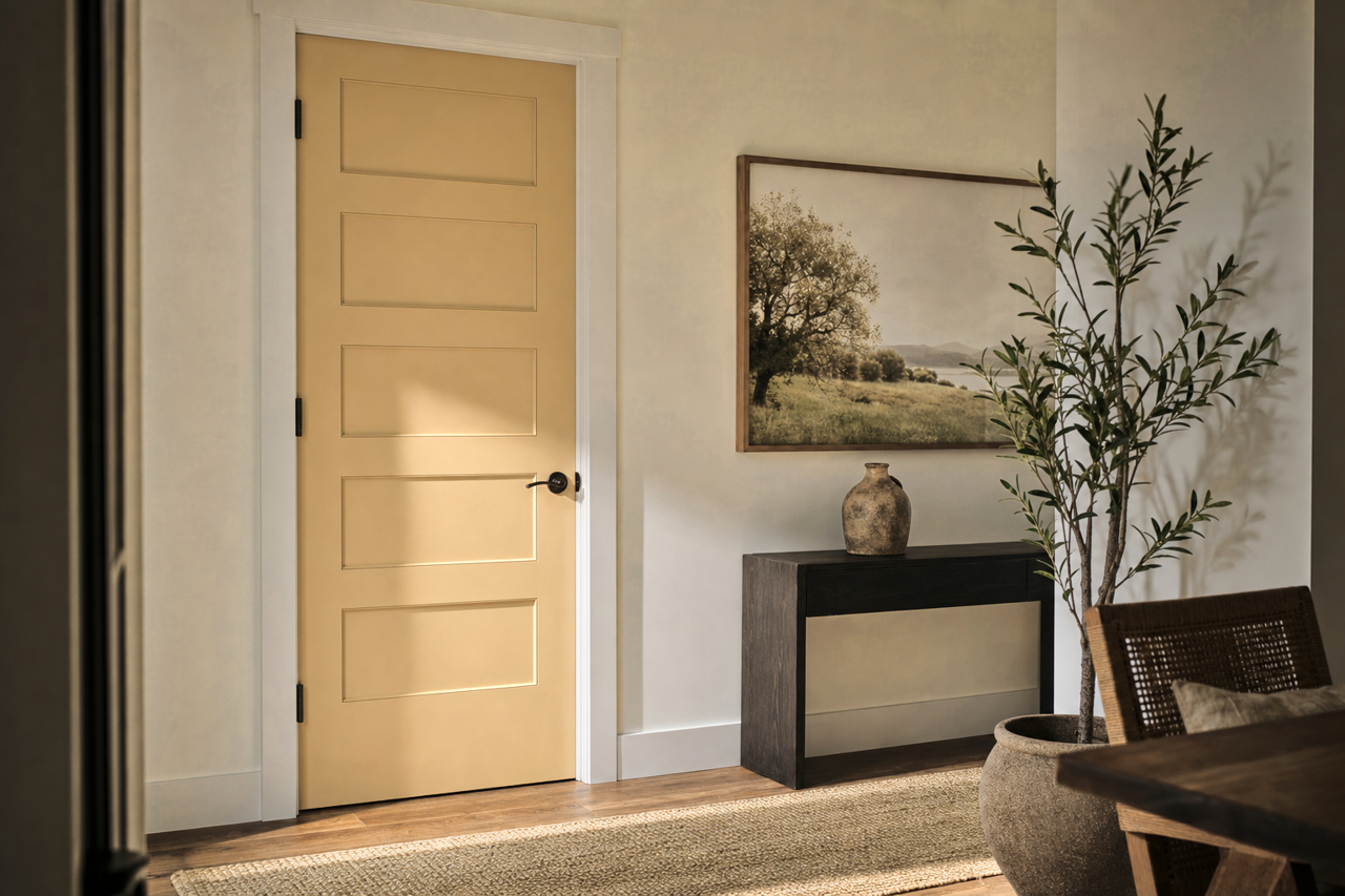 Wilmington by Benjamin Moore on interior-doors