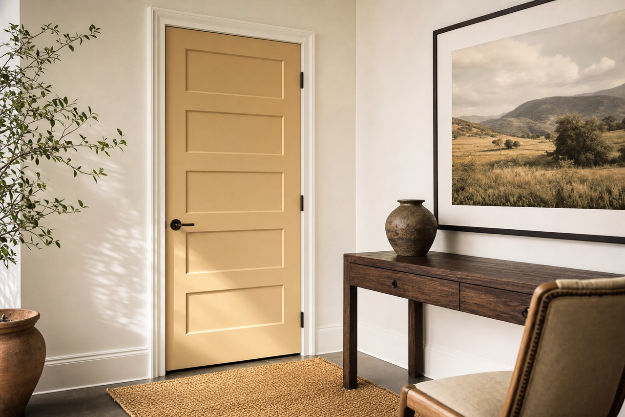Decatur by Benjamin Moore on interior-doors