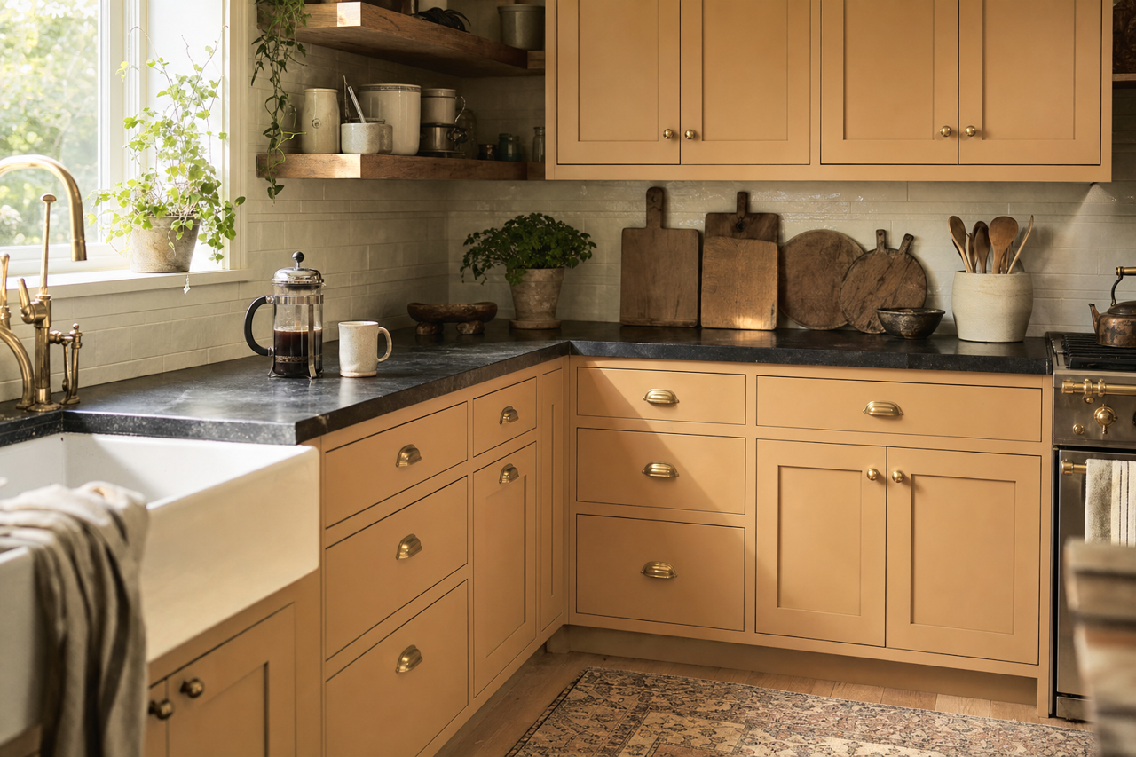 Richmond by Benjamin Moore on cabinets