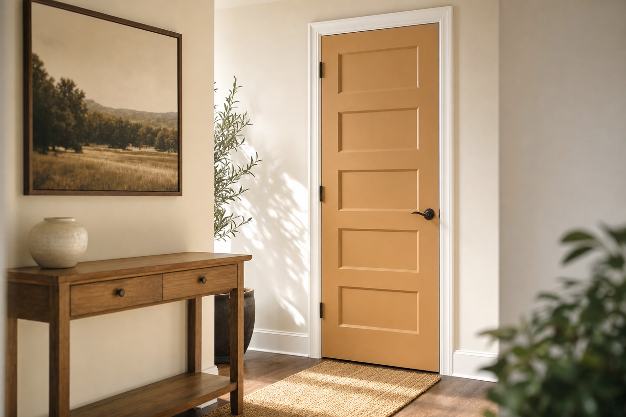 Richmond by Benjamin Moore on interior-doors