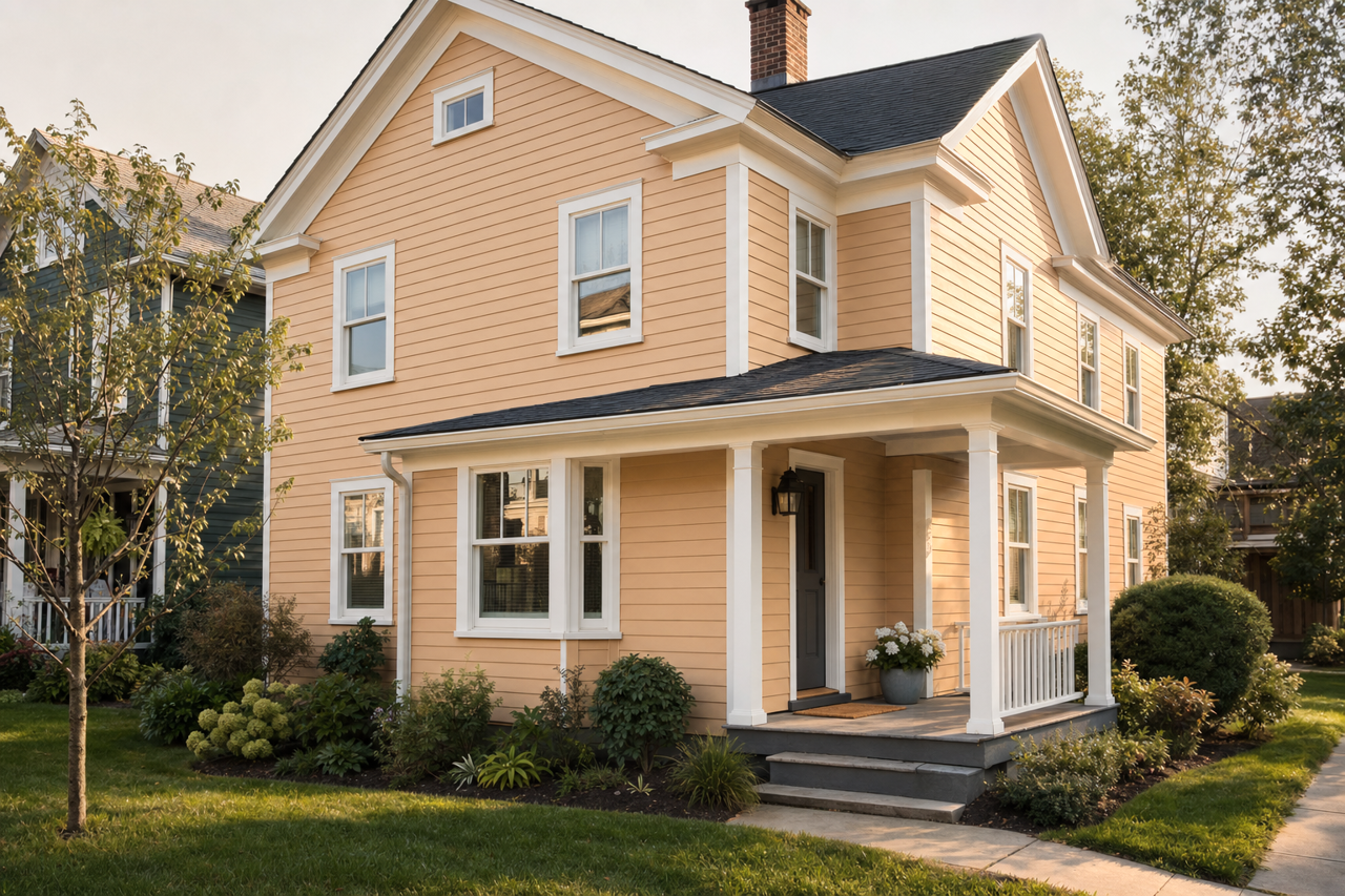 Roxbury by Benjamin Moore on exterior