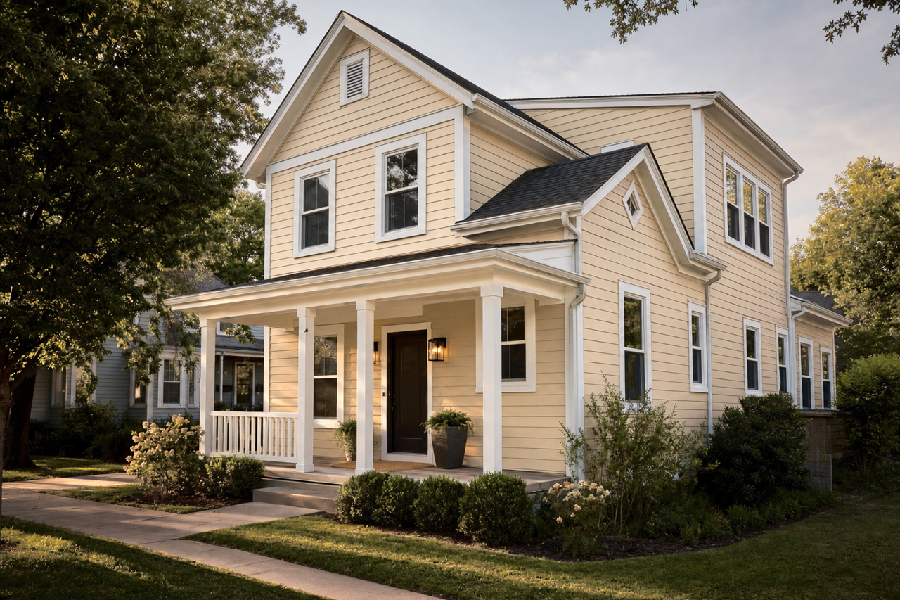 Lenox by Benjamin Moore on exterior