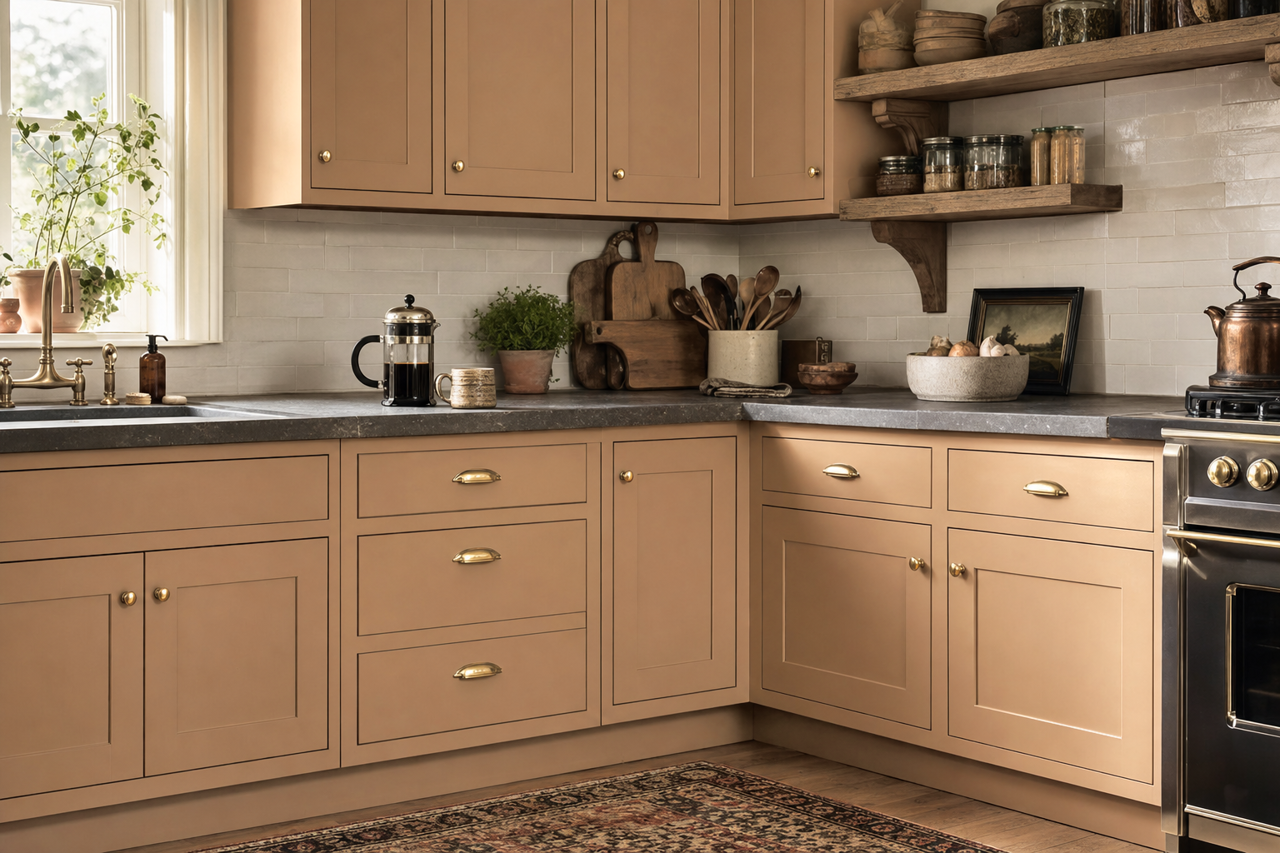 Jackson by Benjamin Moore on cabinets