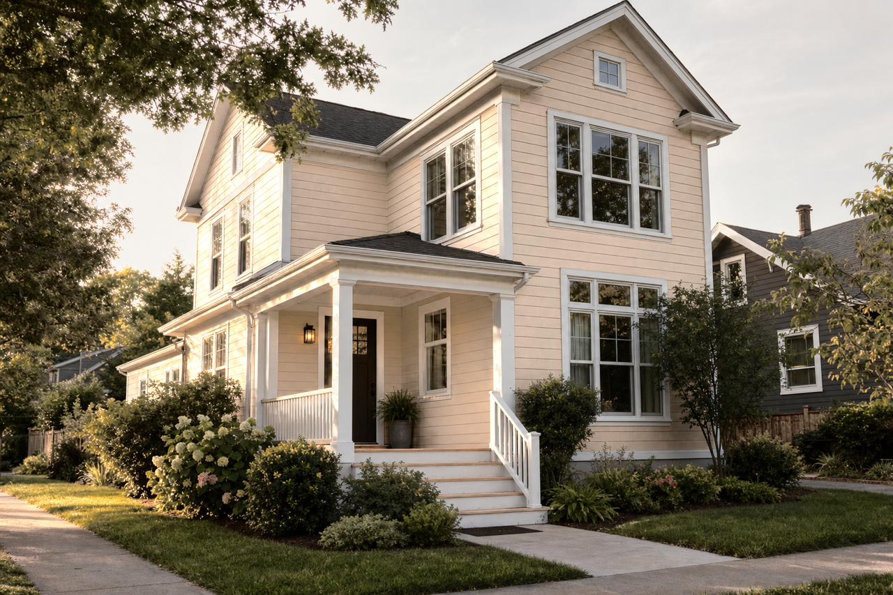Bradstreet by Benjamin Moore on exterior
