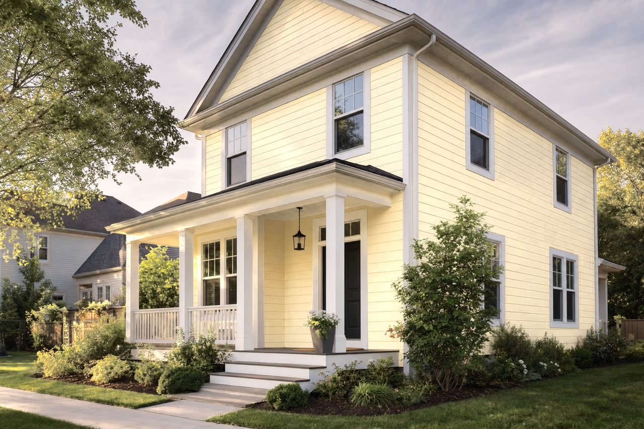 Weston by Benjamin Moore on exterior