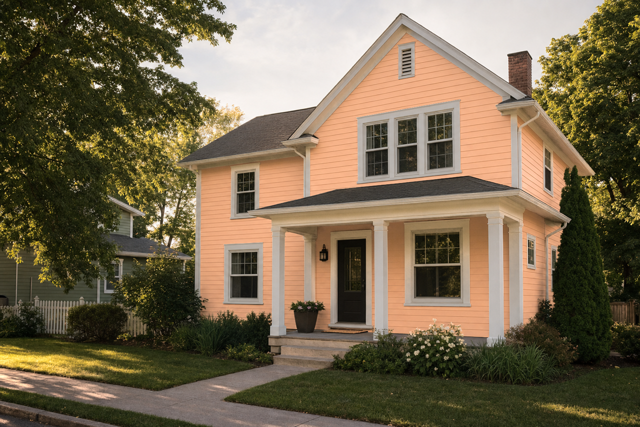 Ansonia by Benjamin Moore on exterior
