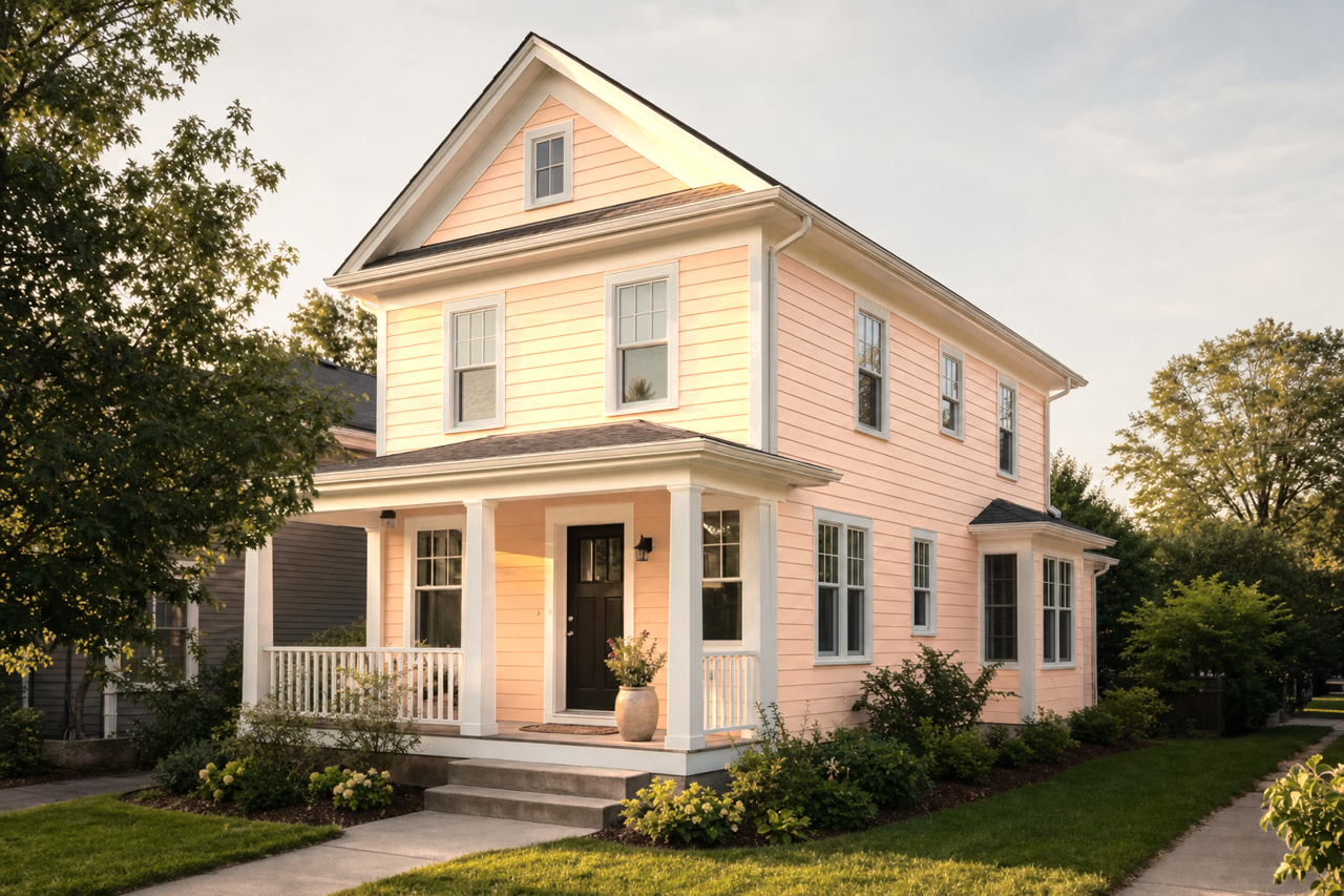Hathaway by Benjamin Moore on exterior