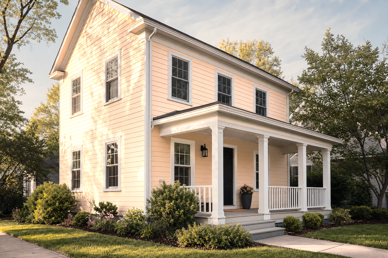 Jumel by Benjamin Moore on exterior
