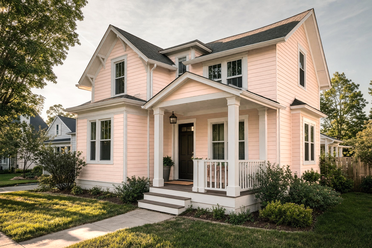 Georgetown by Benjamin Moore on exterior