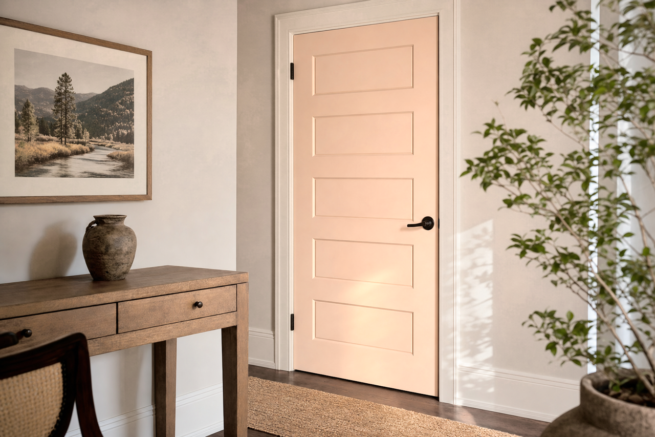 Georgetown by Benjamin Moore on interior-doors