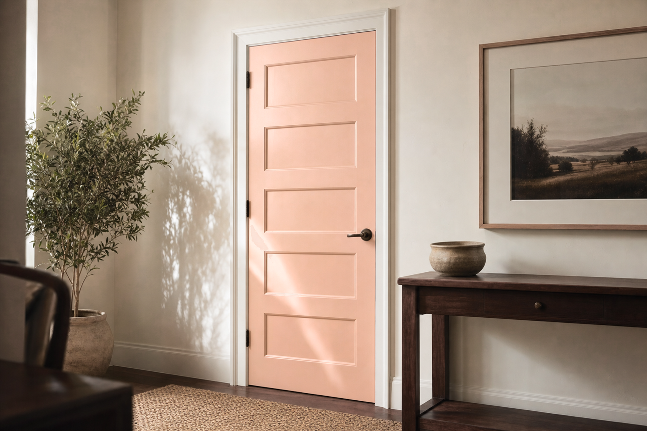 Chippendale by Benjamin Moore on interior-doors