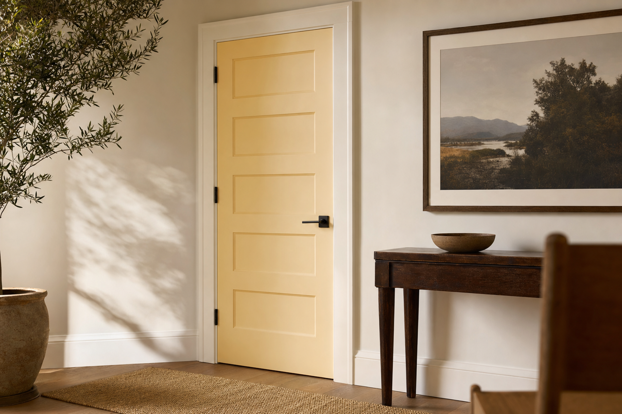 Windham by Benjamin Moore on interior-doors