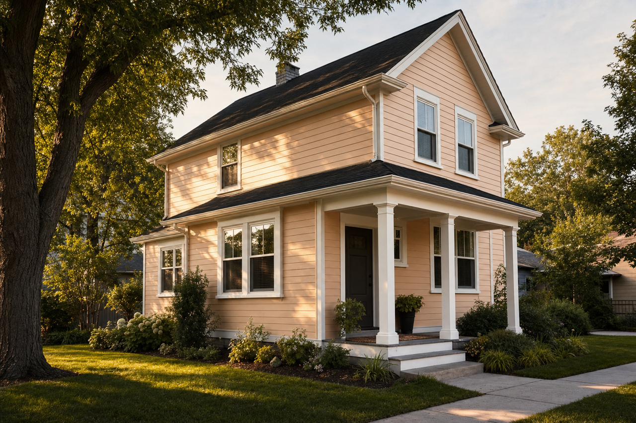 Queen by Benjamin Moore on exterior