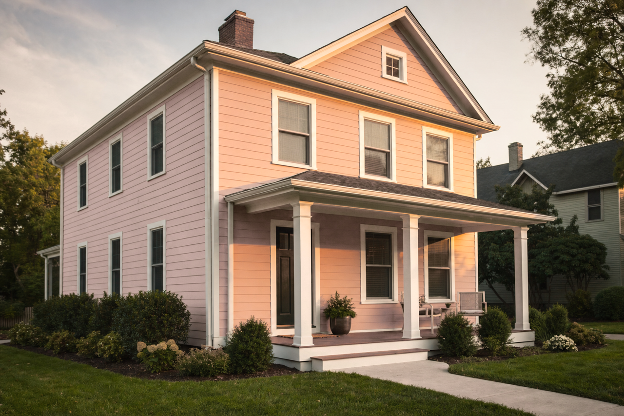 Monticello by Benjamin Moore on exterior