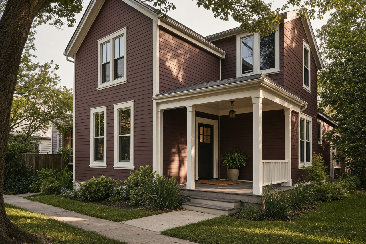 Townsend by Benjamin Moore on exterior