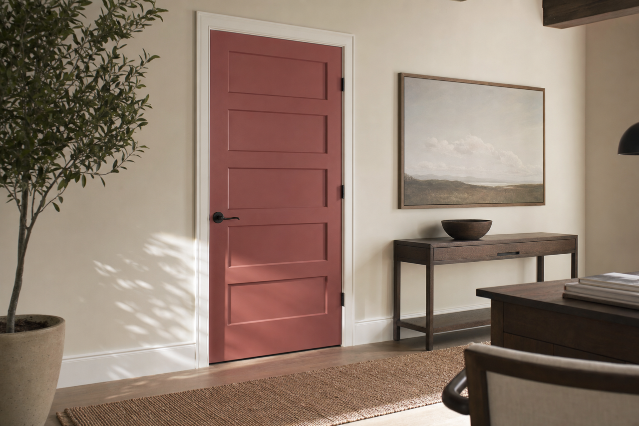 Garrison by Benjamin Moore on interior-doors