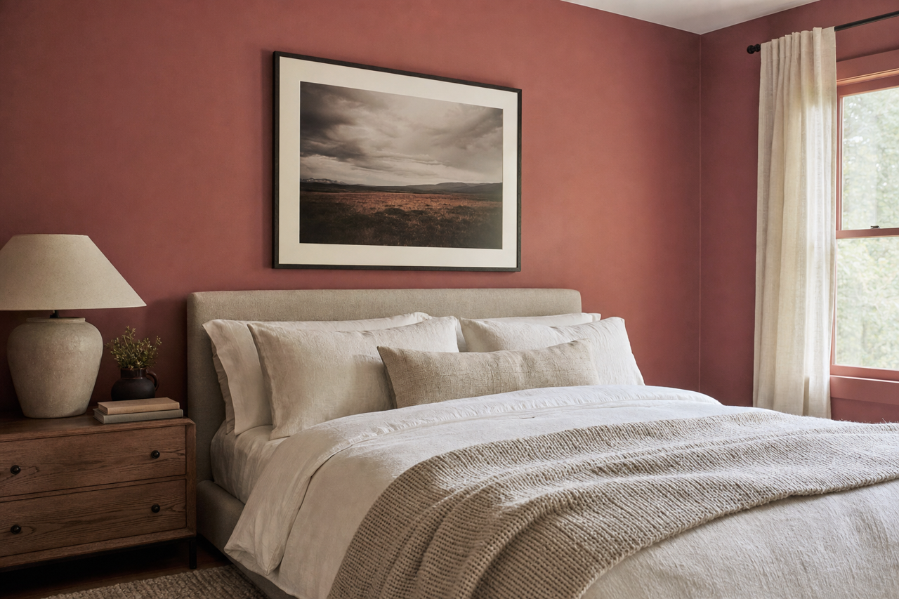 Garrison by Benjamin Moore on interiors