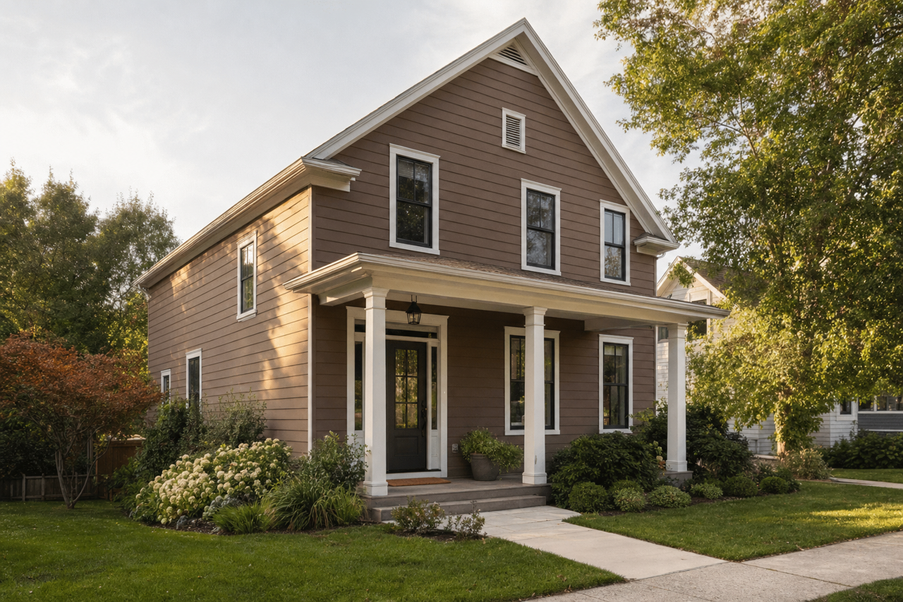 Middlebury by Benjamin Moore on exterior