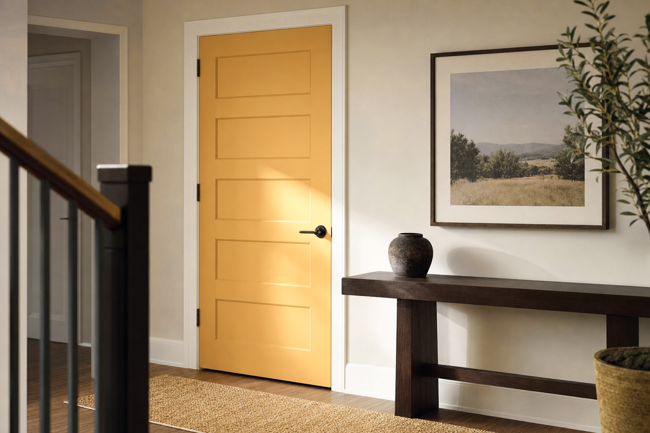 Bryant by Benjamin Moore on interior-doors