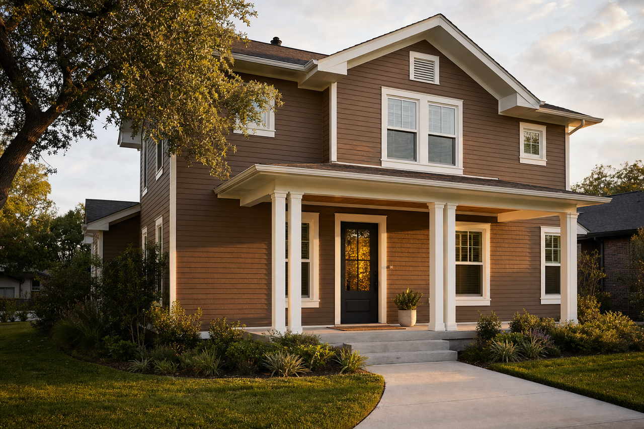Van by Benjamin Moore on exterior