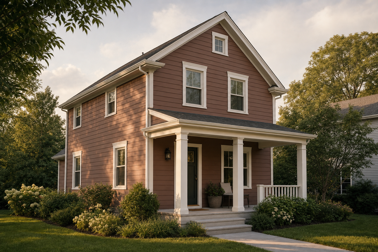 Hasbrouck by Benjamin Moore on exterior