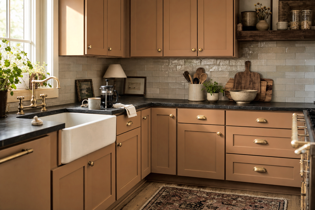Maryville by Benjamin Moore on cabinets