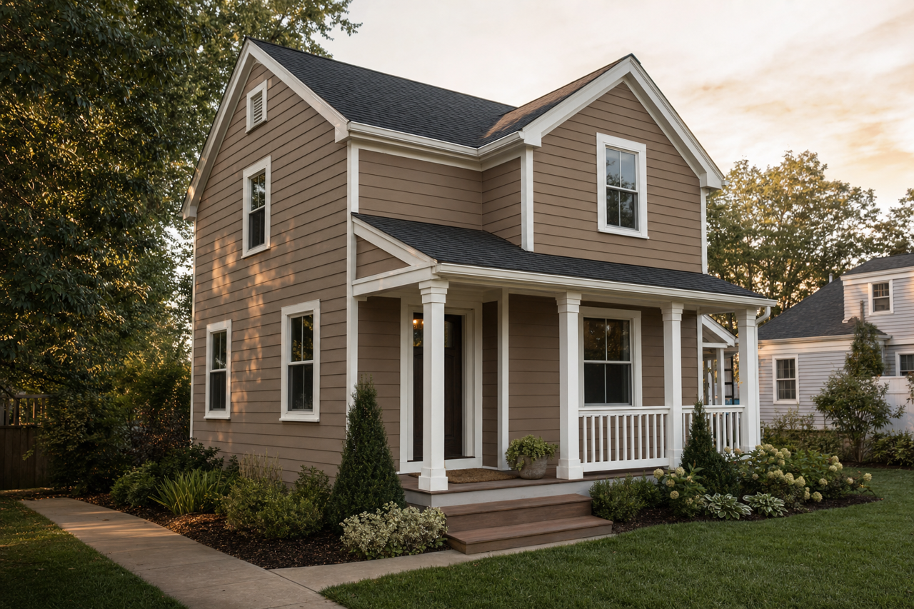 Davenport by Benjamin Moore on exterior
