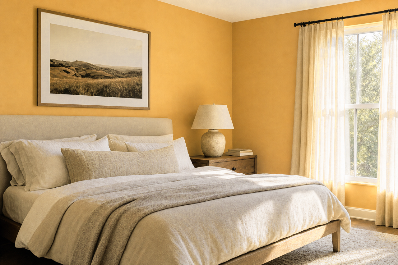 Dorset by Benjamin Moore on interiors