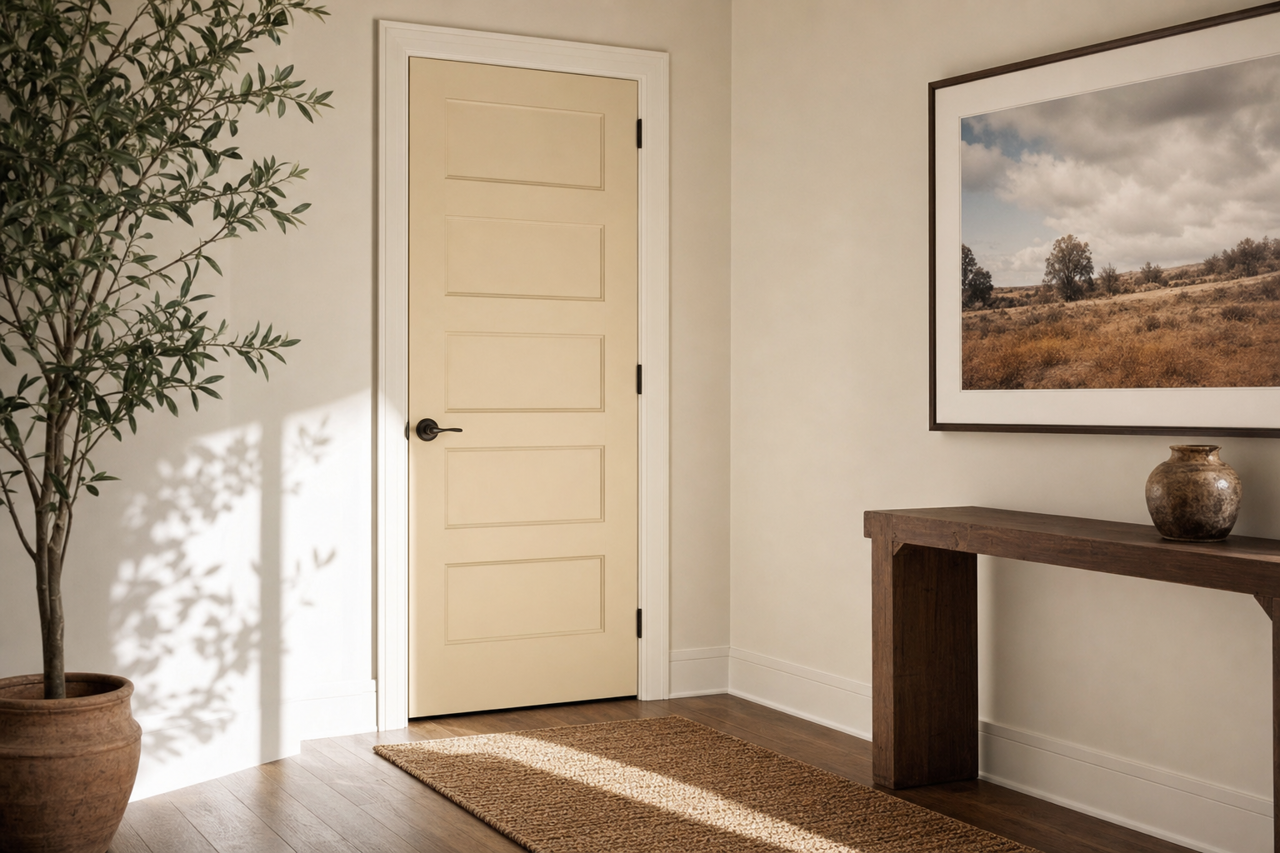 Manchester by Benjamin Moore on interior-doors