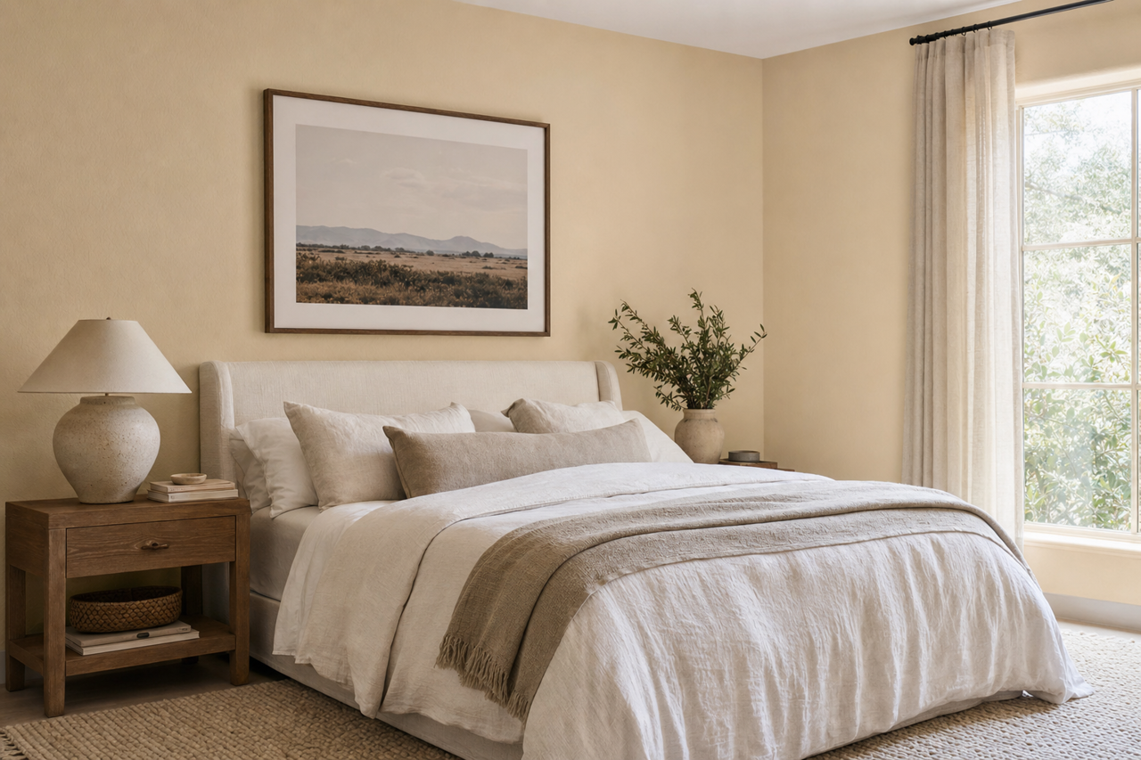 Grant by Benjamin Moore on interiors