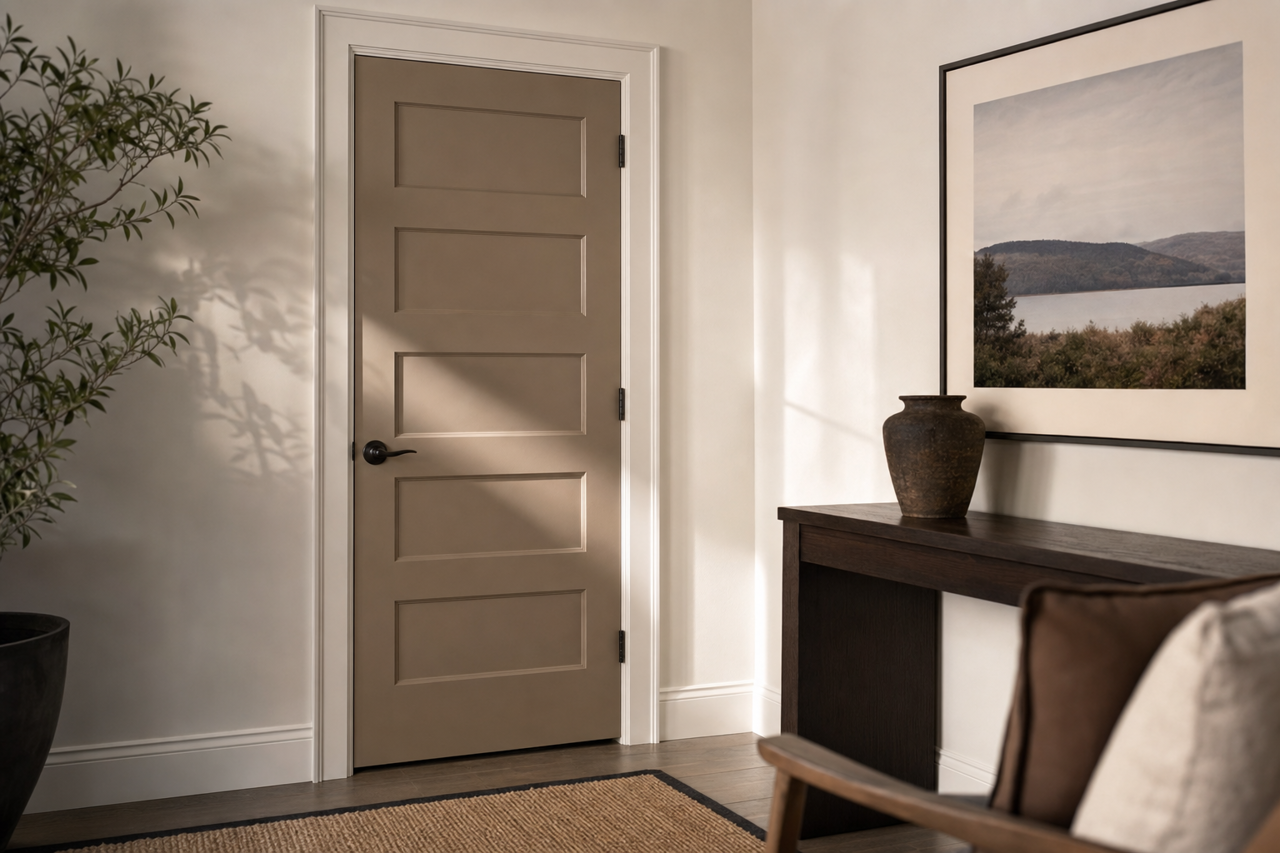 Fairview by Benjamin Moore on interior-doors