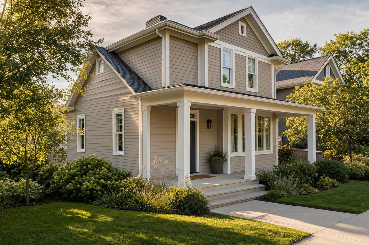 Ashley by Benjamin Moore on exterior