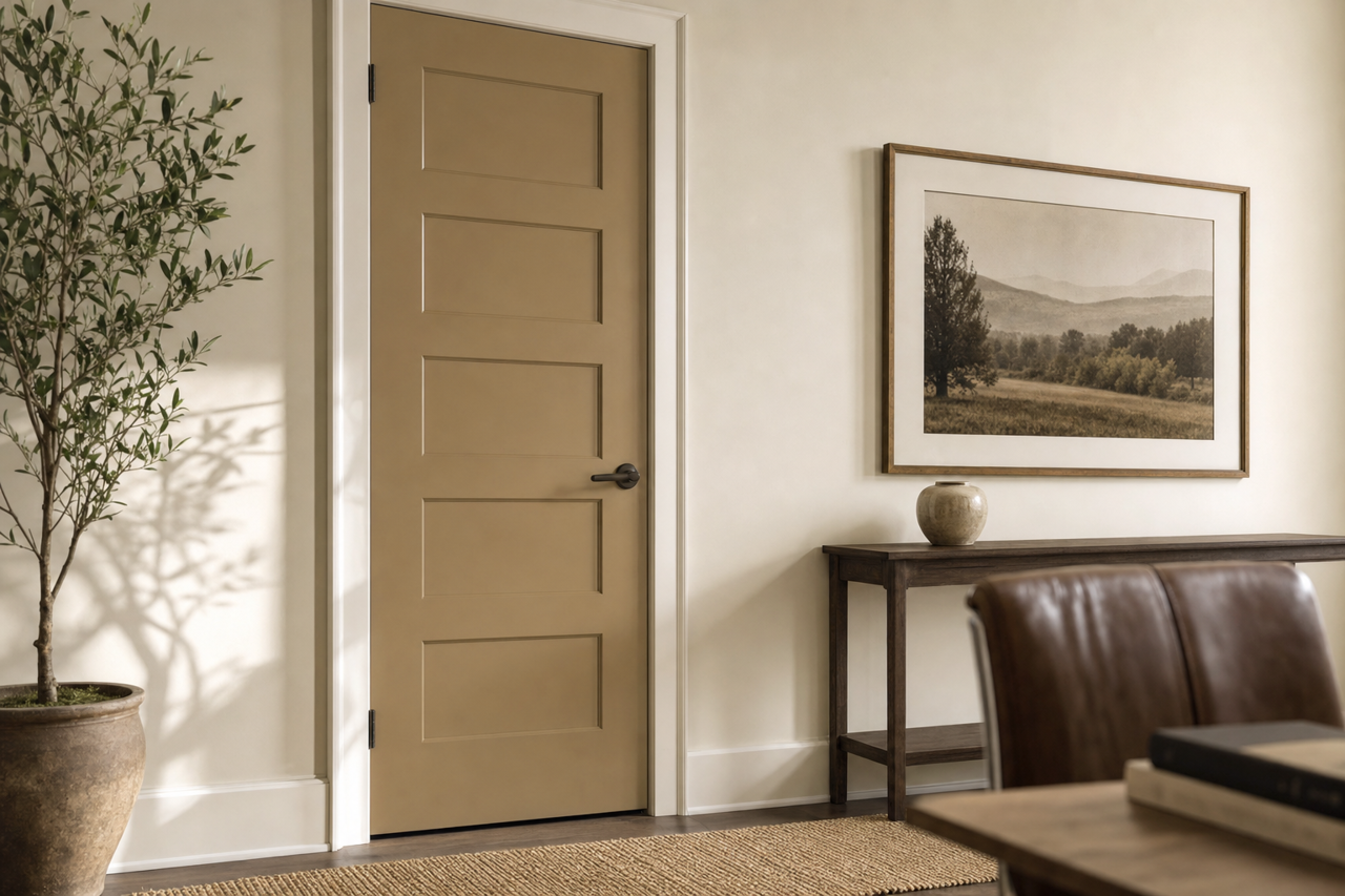 Jamesboro by Benjamin Moore on interior-doors