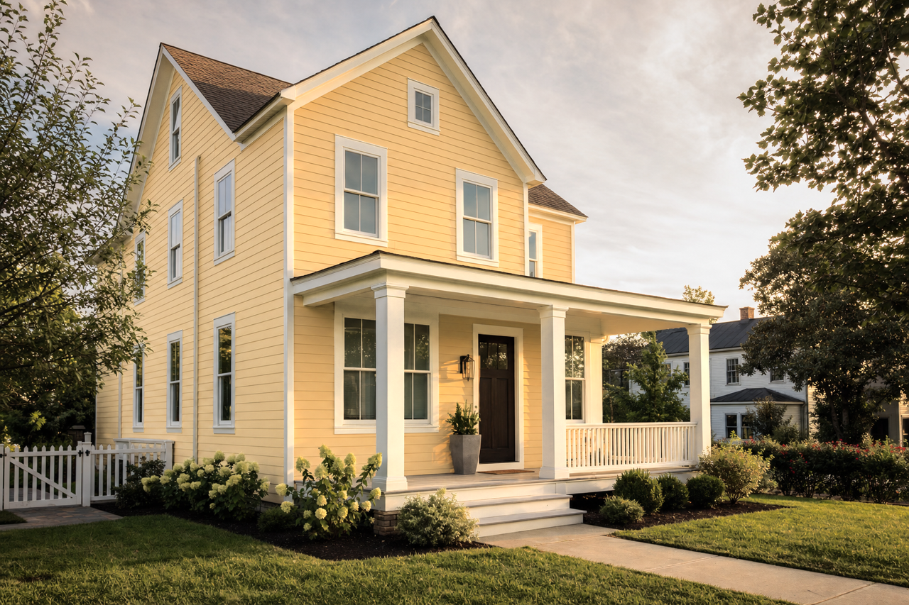 Chestertown by Benjamin Moore on exterior