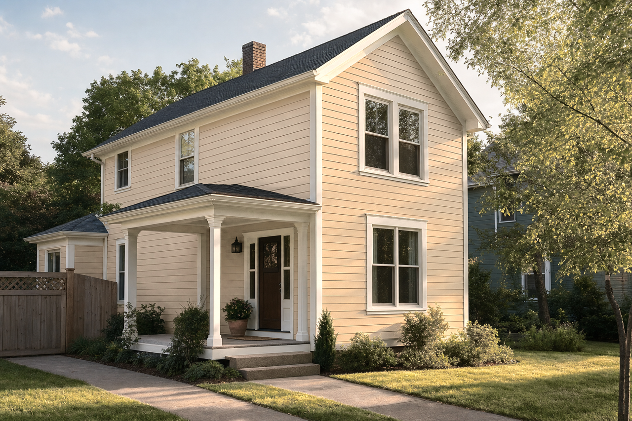Wheeling by Benjamin Moore on exterior