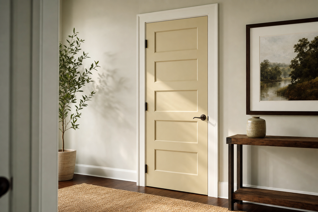 Richmond by Benjamin Moore on interior-doors