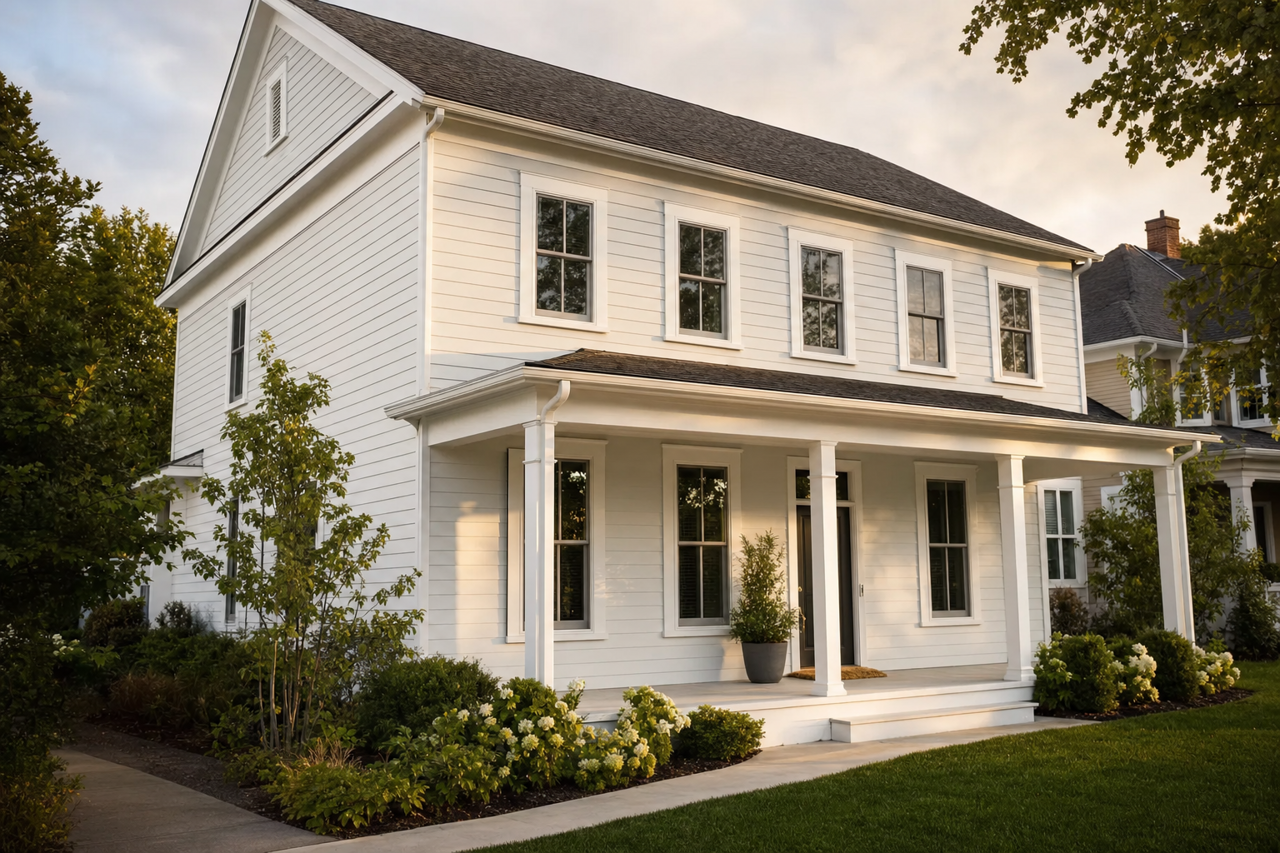 Decorator's by Benjamin Moore on exterior