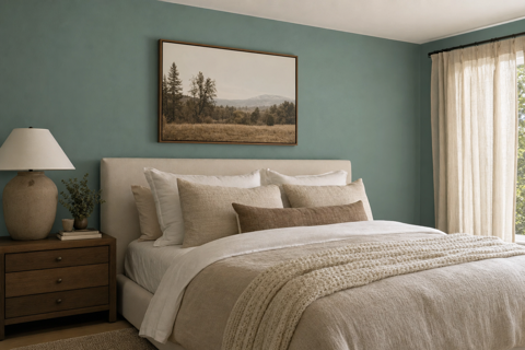 Teal Stencil by Sherwin-Williams