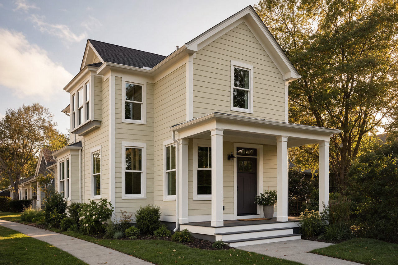 Acanthus by Sherwin-Williams on exterior