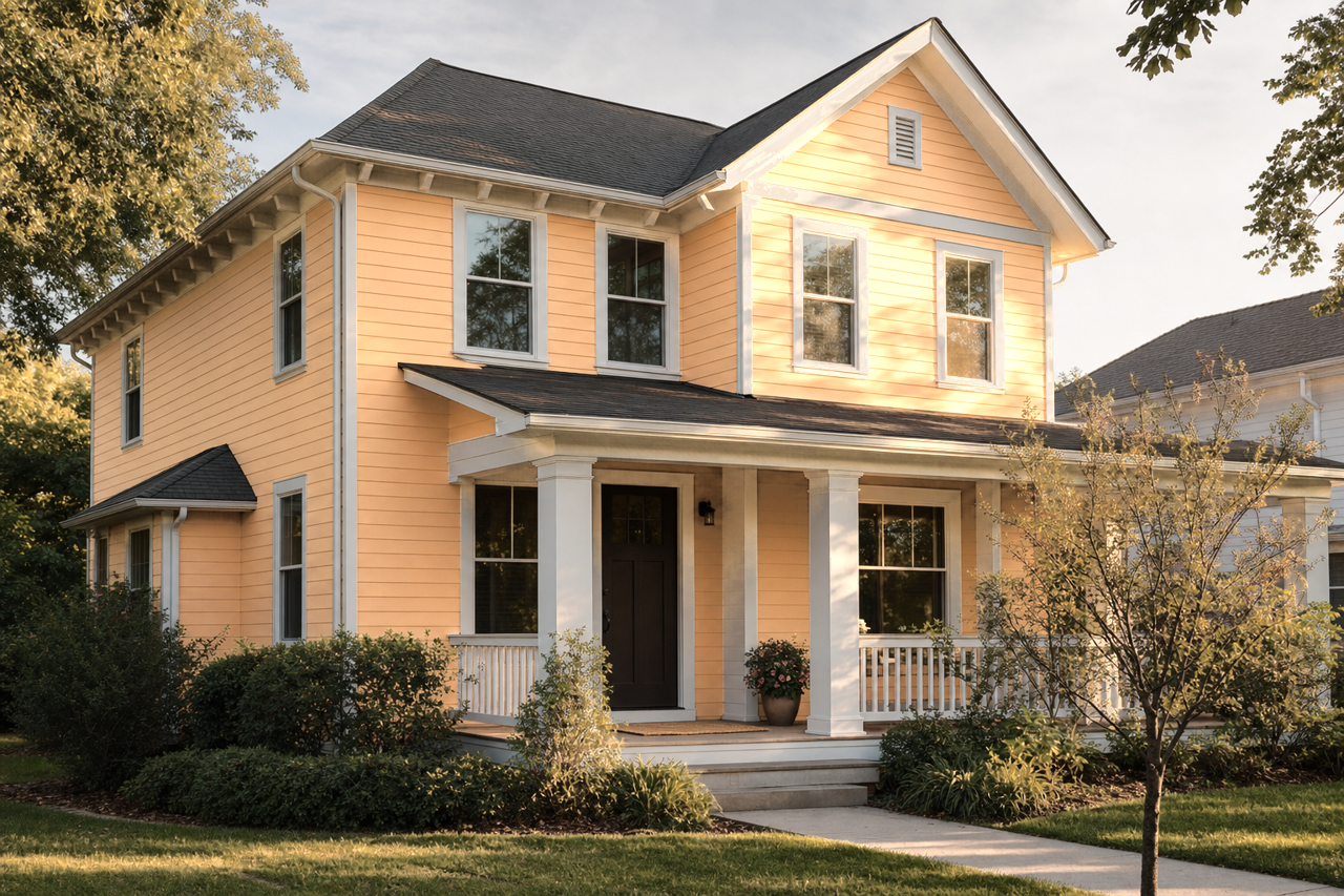 Hubbard Squash by Sherwin-Williams on exterior