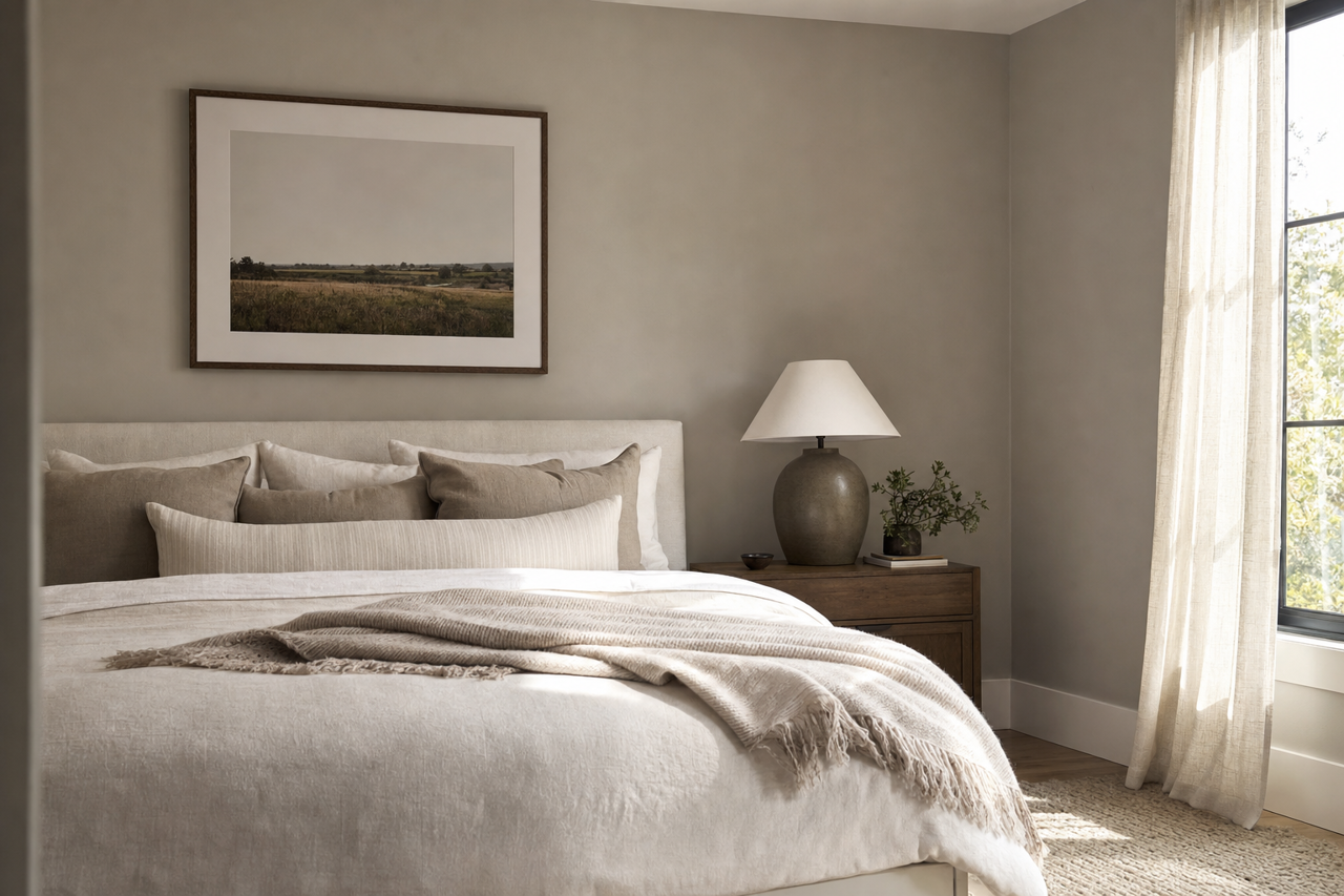 Light French Gray by Sherwin-Williams on interiors