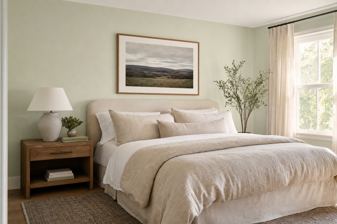 Frostwork by Sherwin-Williams on interiors