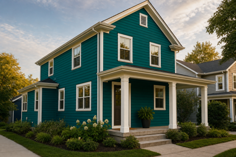 Blue Peacock by Sherwin-Williams