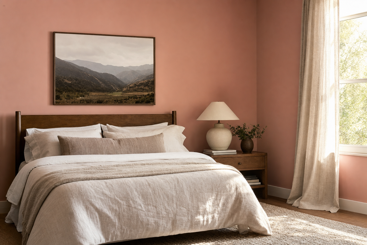 Appleblossom by Sherwin-Williams on interiors