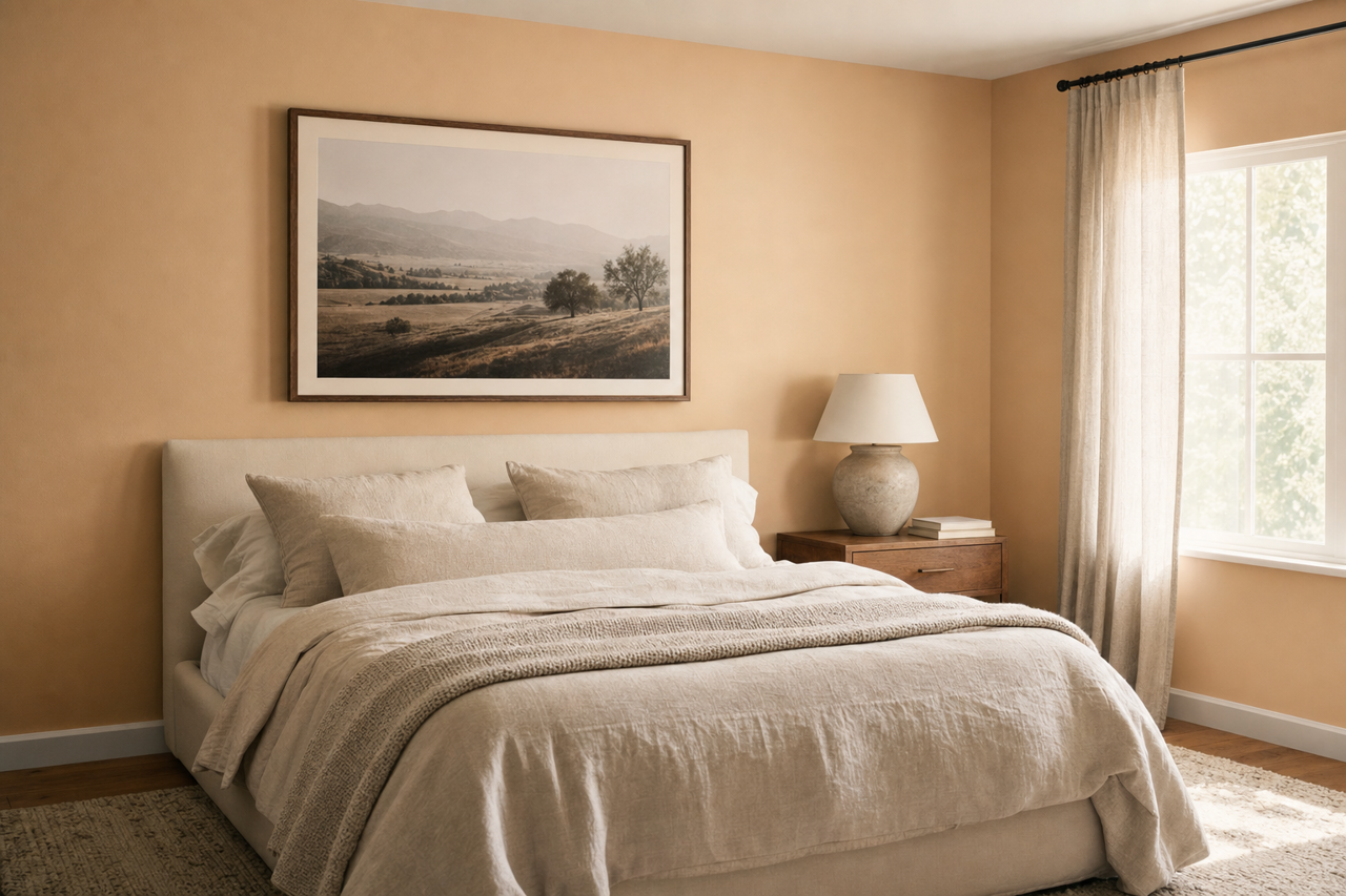 Skyline Steel by Sherwin-Williams on interiors