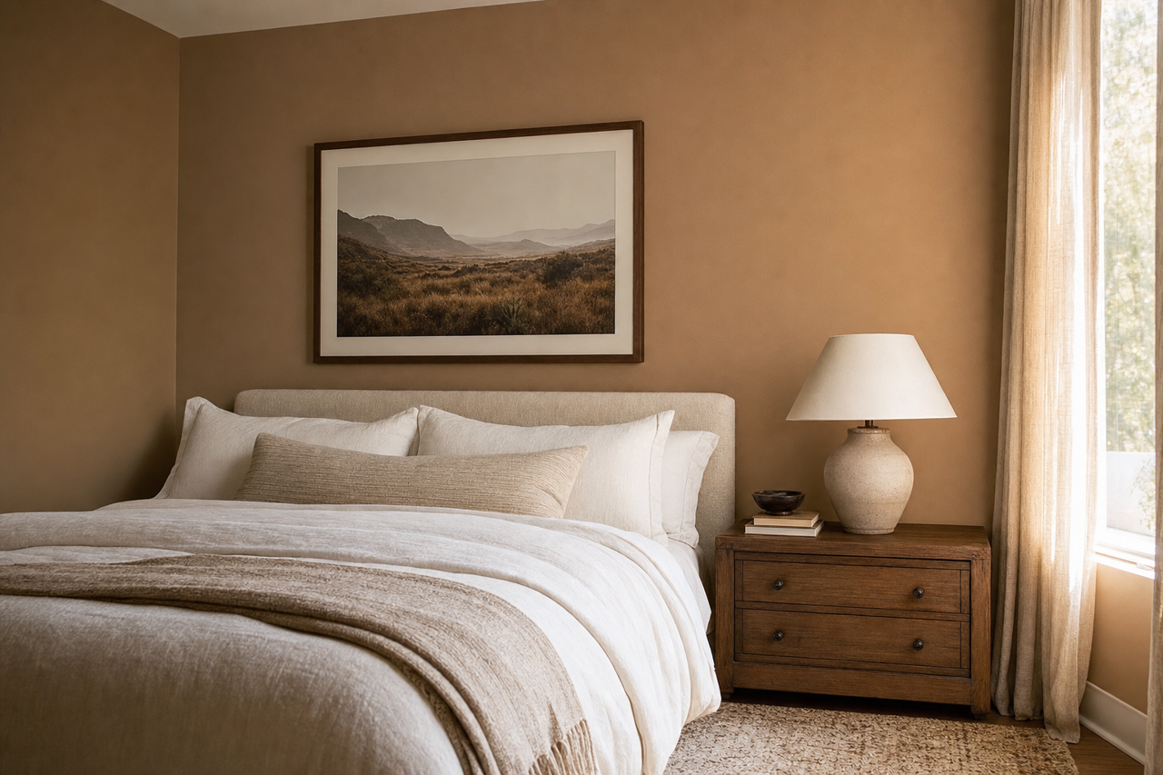 Downing Earth by Sherwin-Williams on interiors